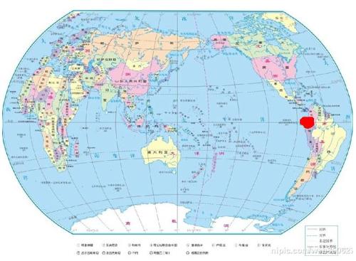 厄瓜多尔的地貌特征