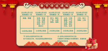 一、 淘宝快递过年停运时间概述