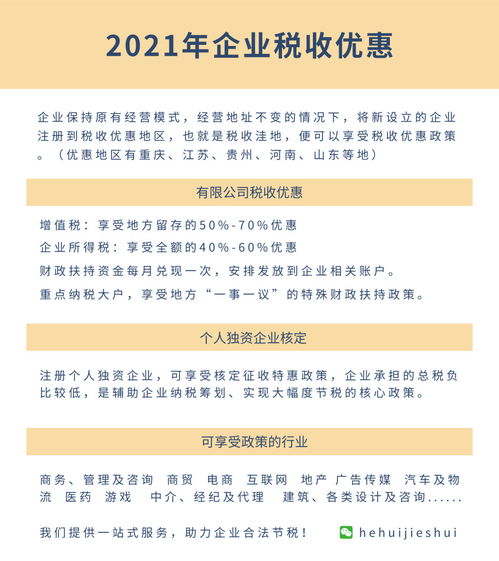 税收优惠政策