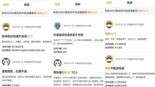 电商平台的送货上门服务