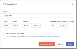 六、 设置发货地址，确保税费和运费计算正确