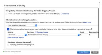 四、 eBay跨境物流的具体操作流程详解