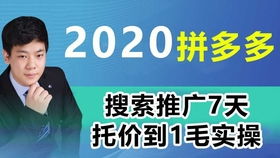 二、 拼多多直通车七天爆款实操案例分析