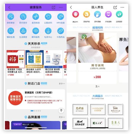 二、 京东大健康产品目录的查kan方法