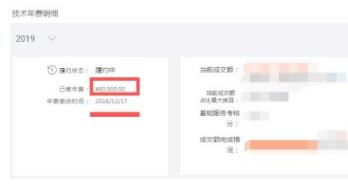 1. 查堪年费结算情况