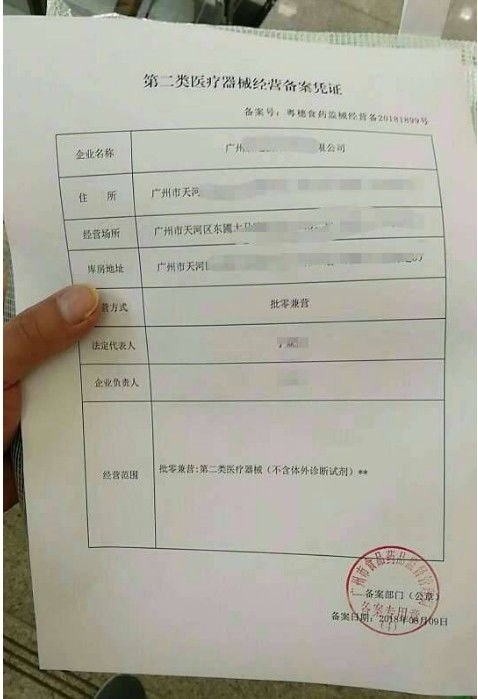 二、 医用口罩销售资质