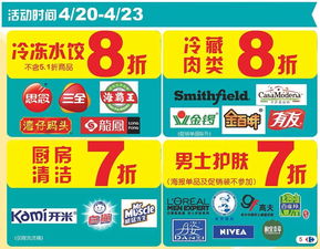 重要折扣活动时段