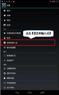 3. 选择中文语言