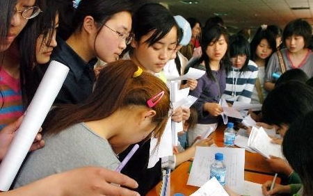 大学生在毕业找工作时 自我定位的重要性