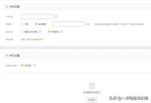 2. 设置推广计划