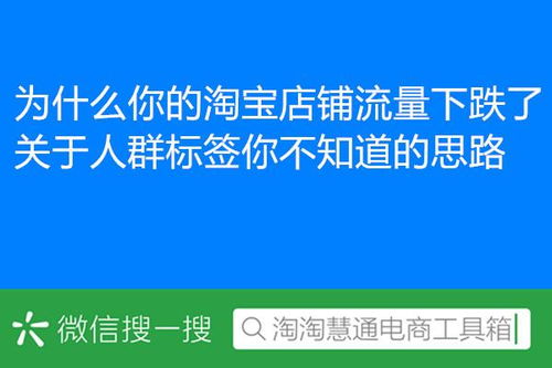 一、 淘宝补流量操作对人群标签的影响