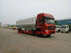 散装饲料运输车：零担运输的典型代表