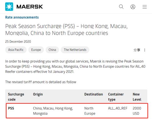 美国空运旺季的隐形附加费用解析