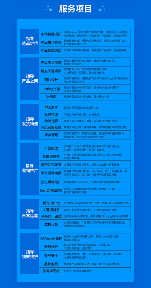 操作流程与服务内容