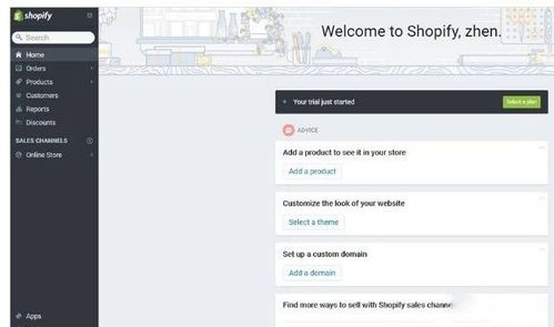 二、 Shopify建站流程详解