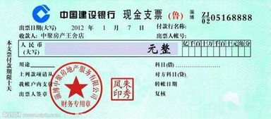 一、 支票概述及其分类