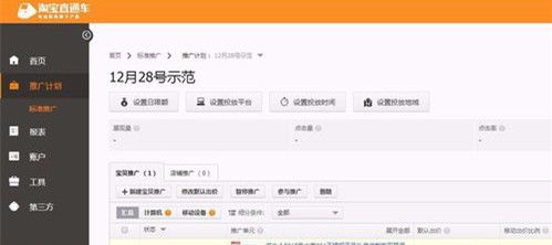 三、 淘宝图书开通直通车的具体步骤