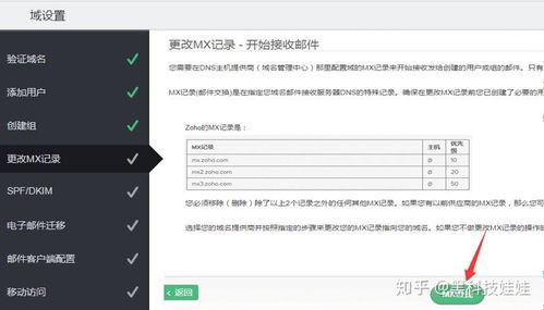 四、MX SPF DKIM 解析记录添加：保障邮件传输稳定