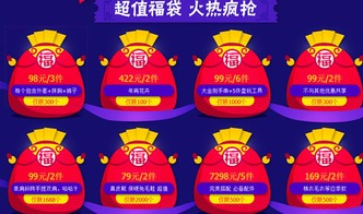 淘宝特价版透明福袋活动介绍