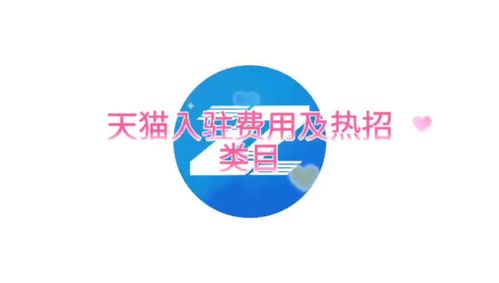 一、 天猫入驻的费用概览