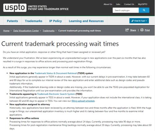 三、 商标审查阶段