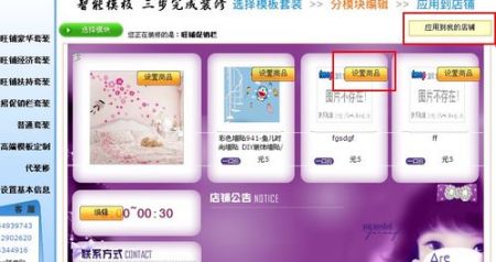 三、 淘宝店铺装修的具体实施