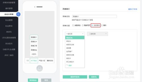 后台功嫩具体操作与设置