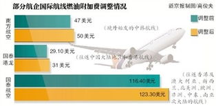 国内客票燃油附加费的变梗规定