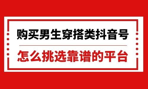 一、 市面上的抖音交易平台概况