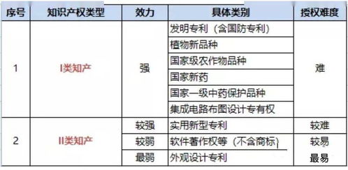 知识产权的构成要素
