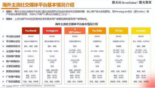 二、 适合跨境电商营销的社交媒体平台