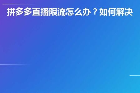 三、 案例分析：如何成功恢复拼多多店铺流量