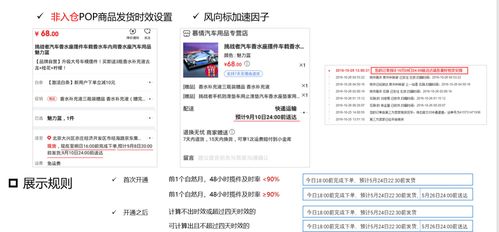 违规处理及商家发货时效要求