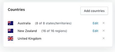 在“付款”中找到“结账”设置
