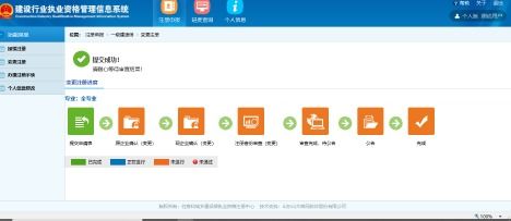 提交注册申请：同过在线系统或代理机构协助办理
