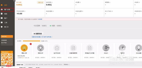 一、 直通车基本操作