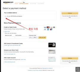 亚马逊支付方式的多样性