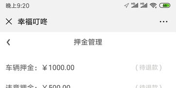 三、 押金退还的条件与流程