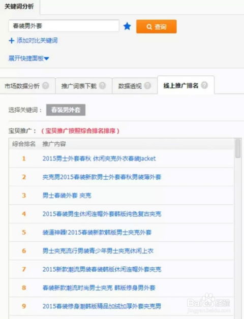 淘宝直通车卡位原理