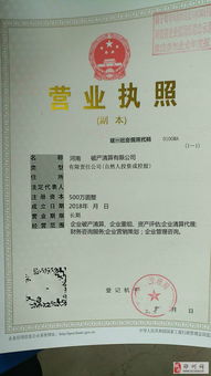 四、营业执照的规范要求