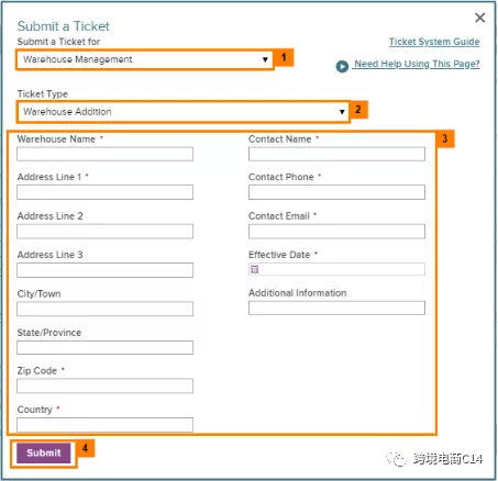 开立Ticket及上传ACH表格的详细步骤