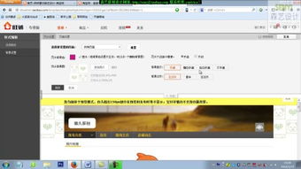 4. 进入网店， 添加旺旺在线客服