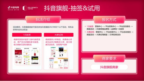二、 抖音商城双11好物节招商大会即将启动