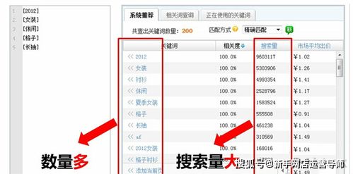 三、如何选择合适的关键词