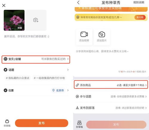 2. 进入发布界面