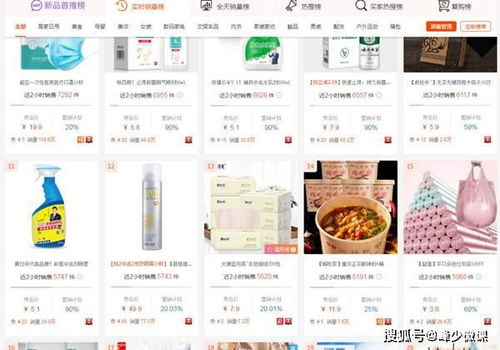 1. 关注热门商品和优惠券