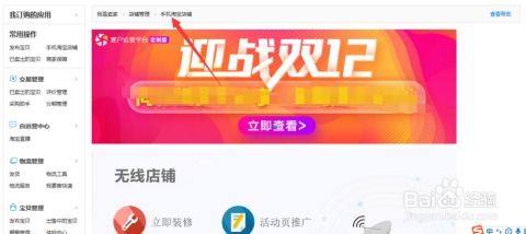 一、 淘宝店铺装修的入口探秘