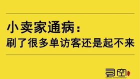 一、流量与访客：电商运营的核心要素