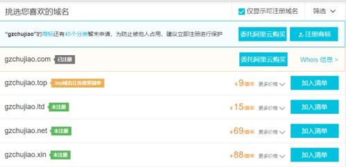 服务器和域名费用