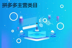 选择主营类目的策略